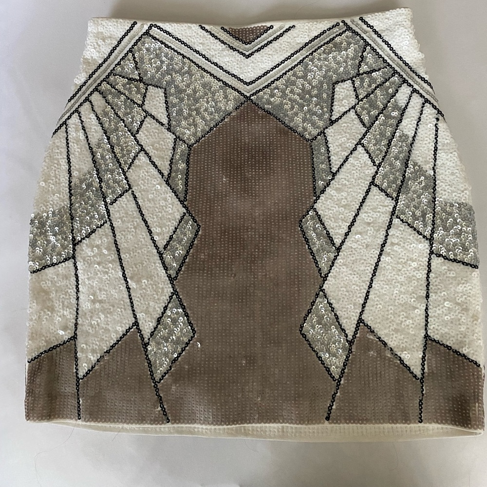 Sequin Mini Skirt